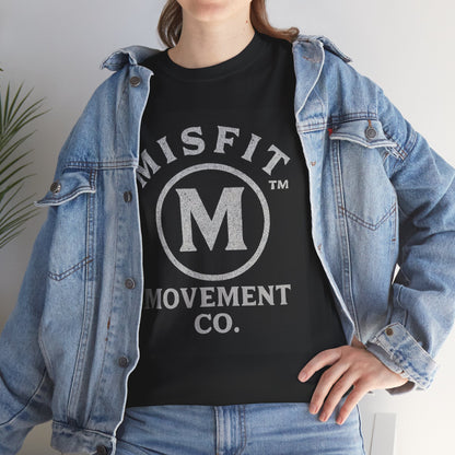 Misfit Movement Co.™ Classic Logo Tee – Black